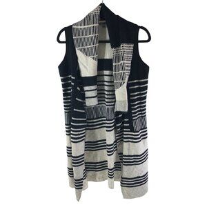 Vince Sweater Vest Cardigan Duster Open Front Shawl Collar Wool Cashmere XS